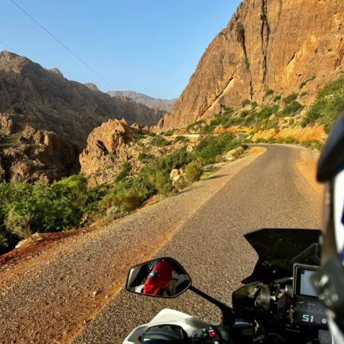 Voyage avec votre moto au Maroc