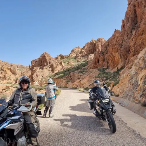 Voyage avec votre moto au Maroc