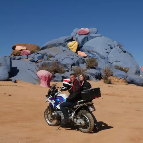 Voyage avec votre moto au Maroc