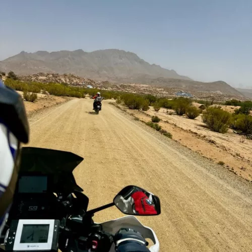 Voyage avec votre moto au Maroc