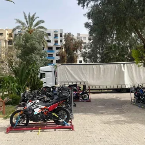 Voyage avec votre moto au Maroc