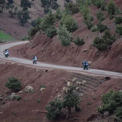 Voyage avec votre moto au Maroc