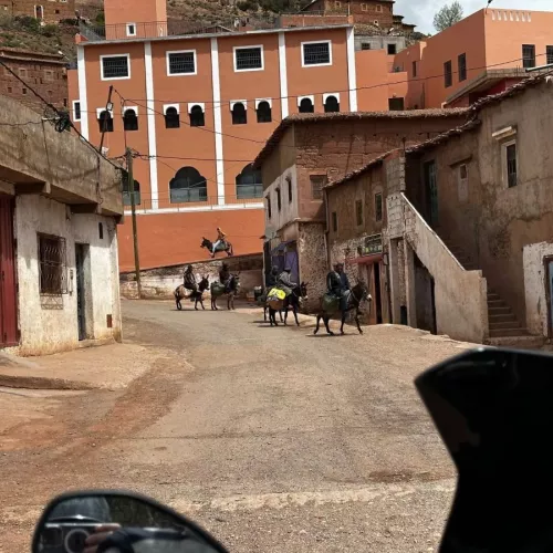 Voyage avec votre moto au Maroc