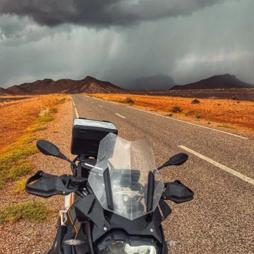 Voyage avec votre moto au Maroc