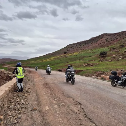 Voyage avec votre moto au Maroc