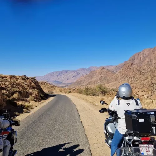 Voyage avec votre moto au Maroc
