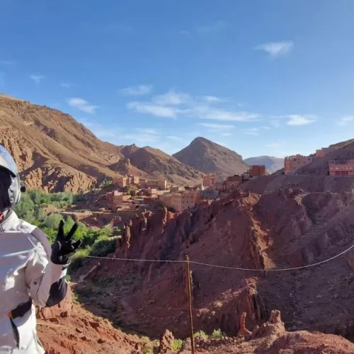 Voyage avec votre moto au Maroc