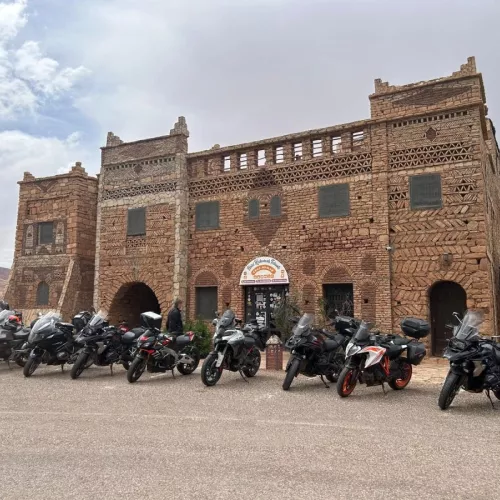 Voyage avec votre moto au Maroc