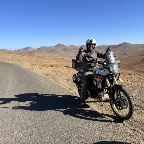 Voyage avec votre moto au Maroc