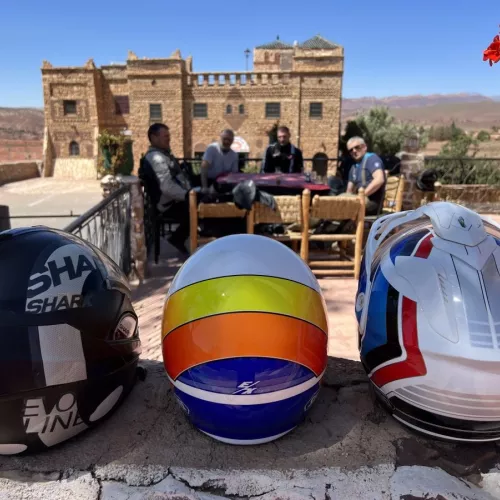 Voyage avec votre moto au Maroc
